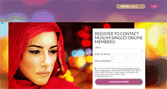 Desktop Screenshot of muslimsinglesonline.com