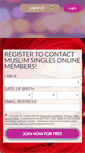 Mobile Screenshot of muslimsinglesonline.com