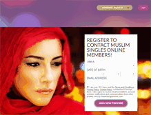 Tablet Screenshot of muslimsinglesonline.com